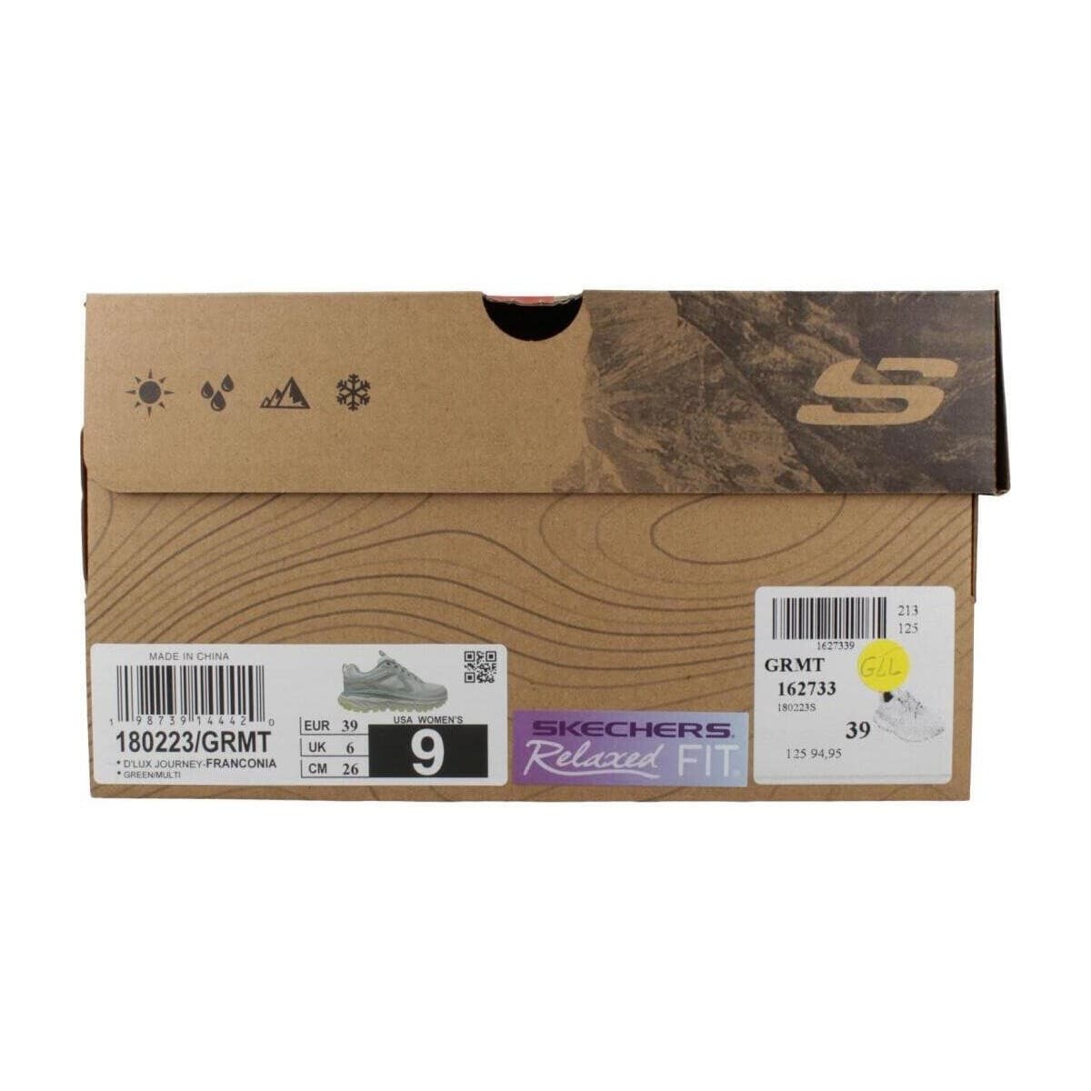 Women's Sports Shoes Skechers Green