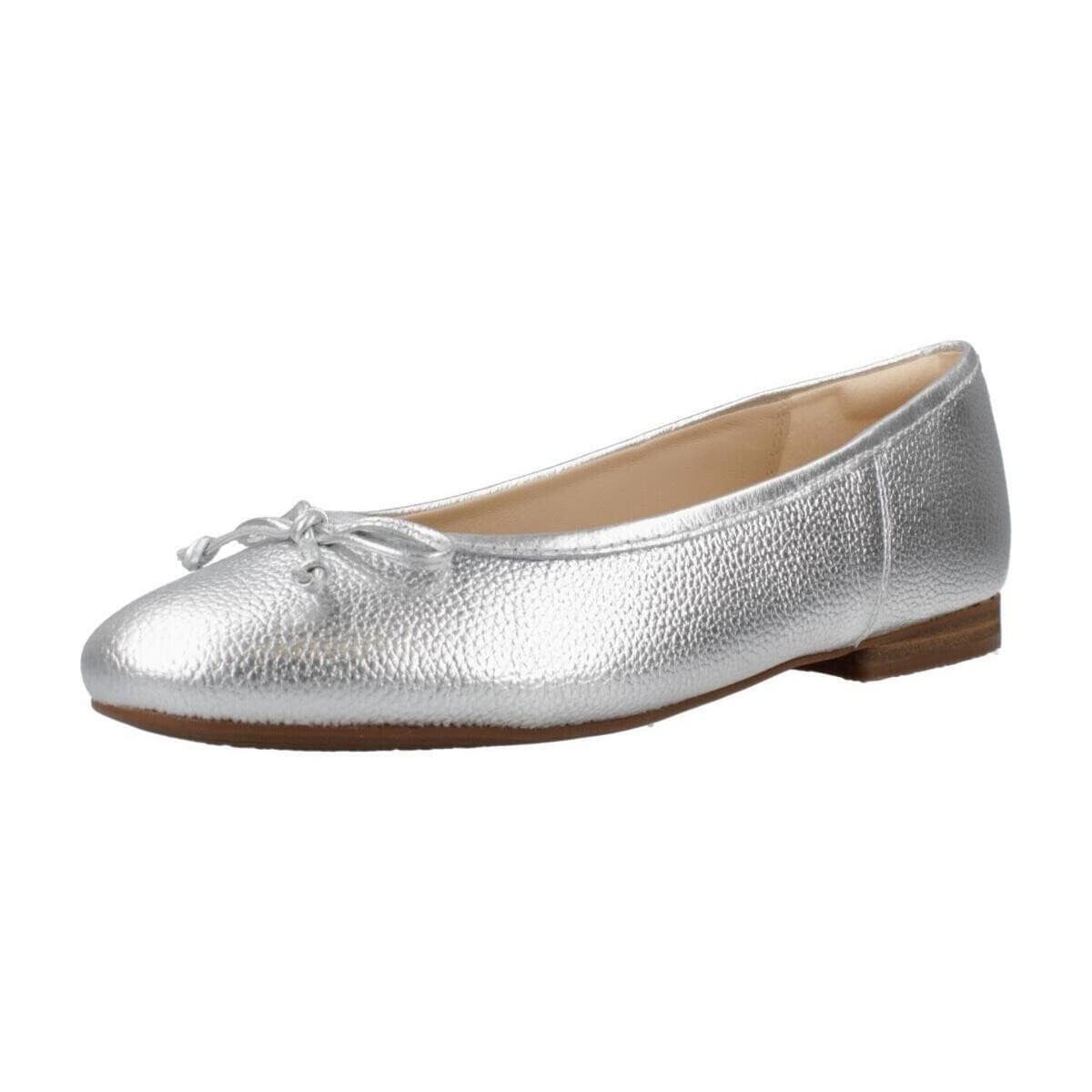Women's Ballet Flats Clarks Silver