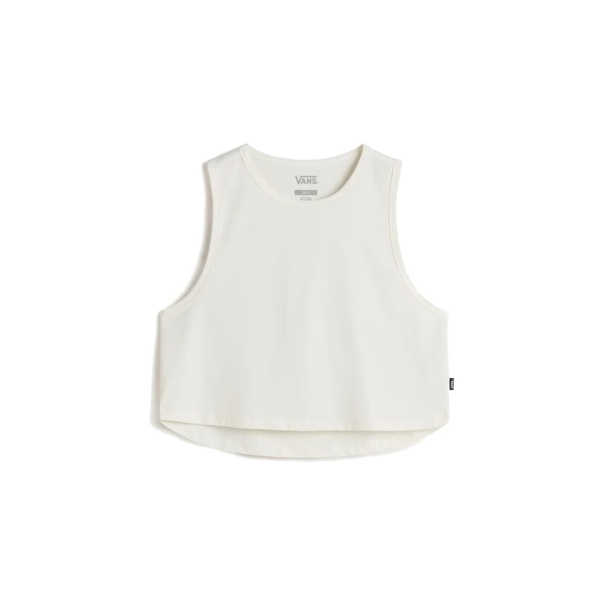 Women's T-Shirts Vans White