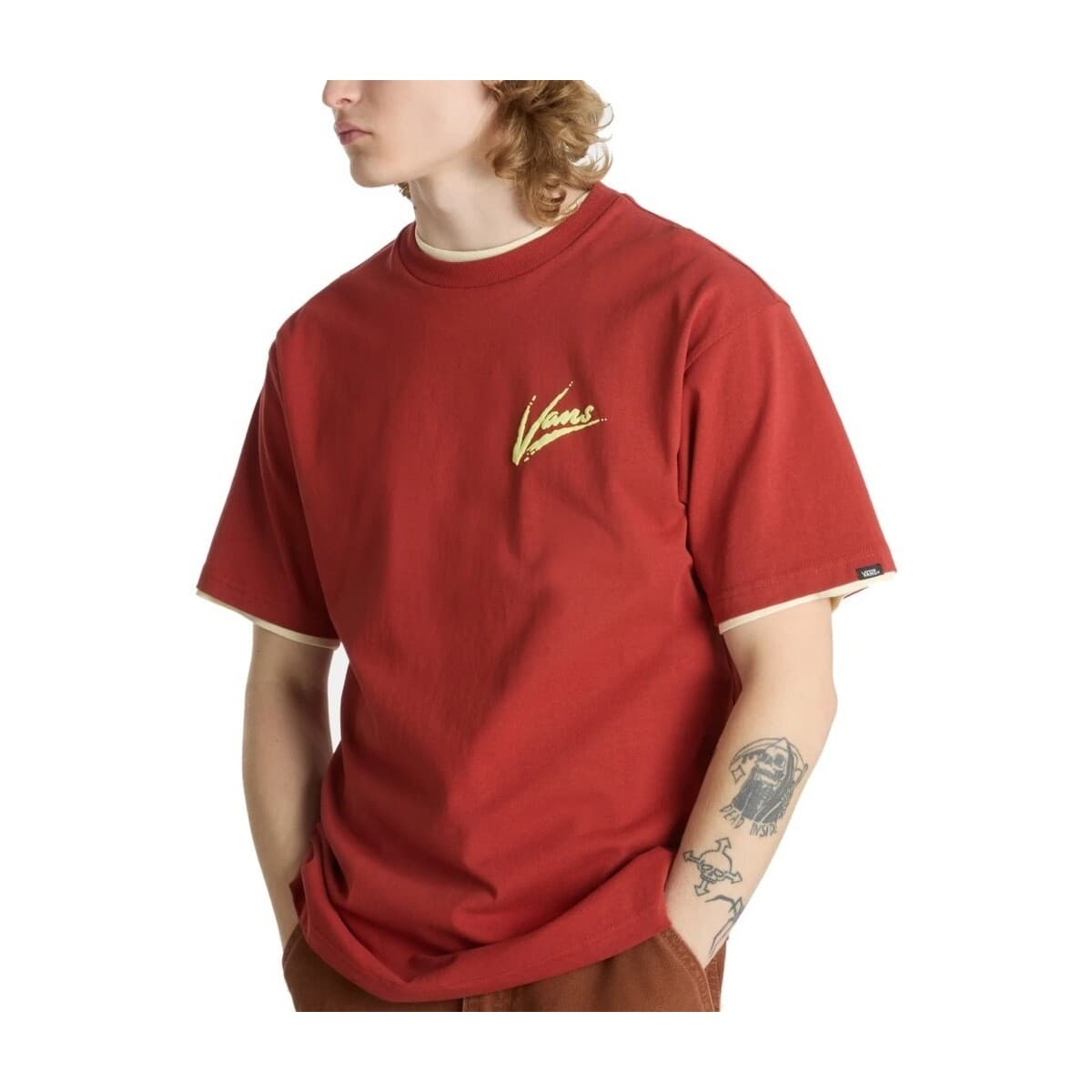 Men's T-Shirts Vans Bordeaux