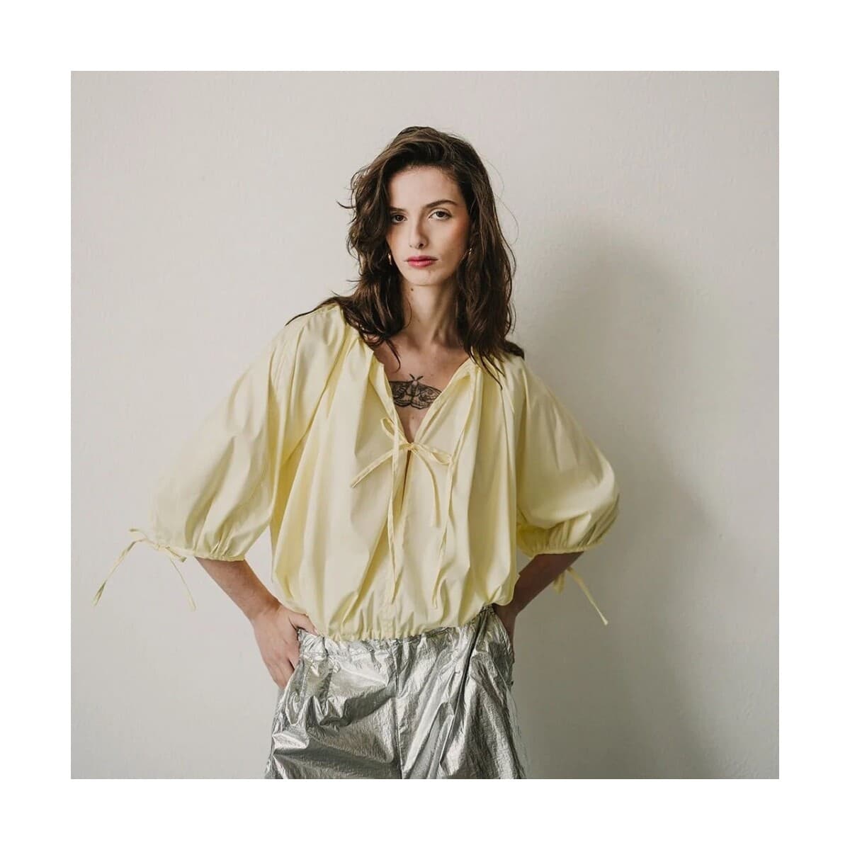 Women's T-Shirts Mirakaya Yellow