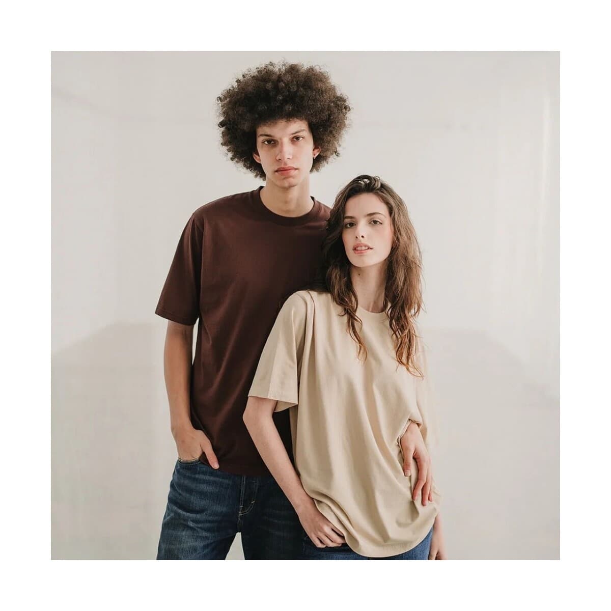 Women's Sports T-Shirts Mirakaya Beige