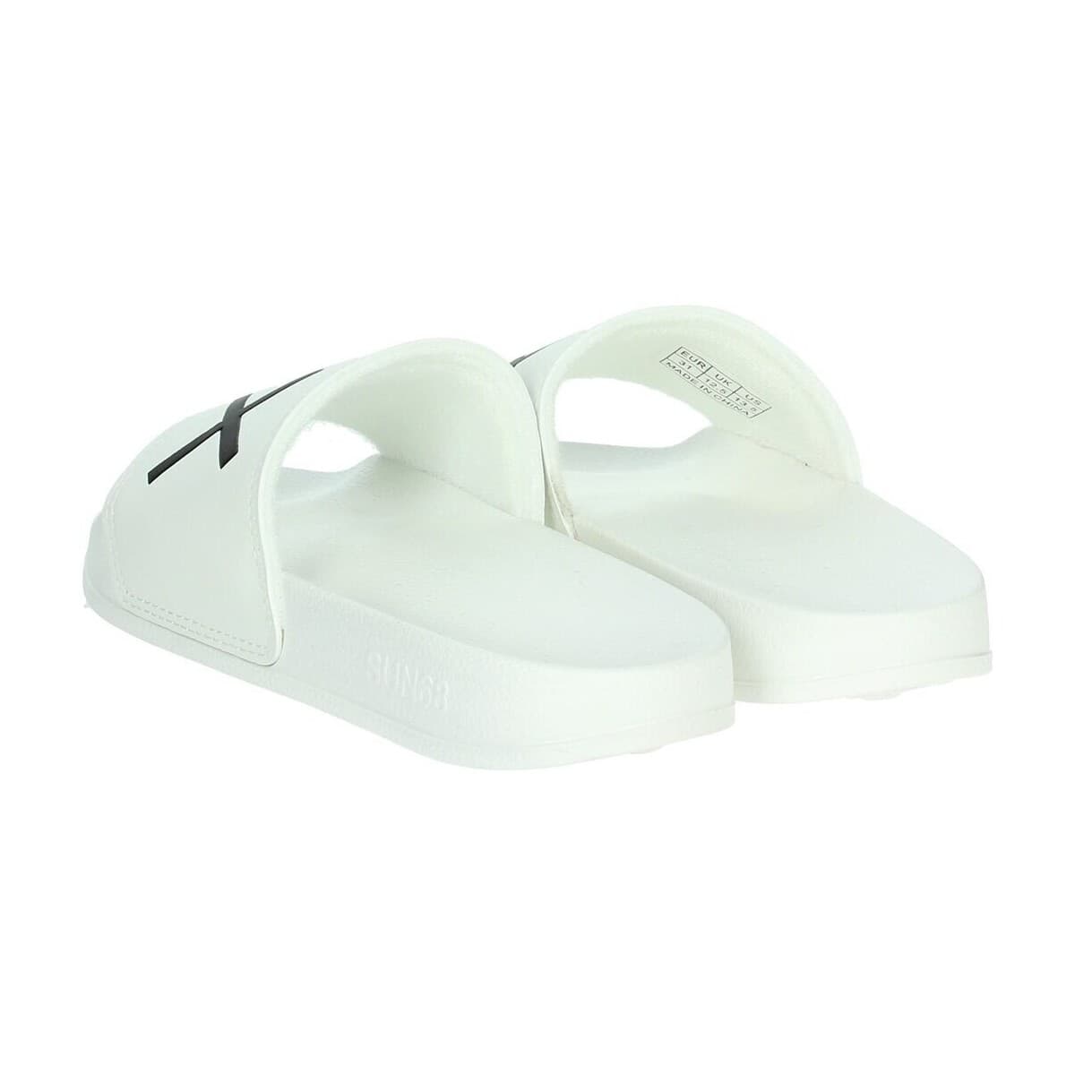 Boys' Flip Flops Sun68 White
