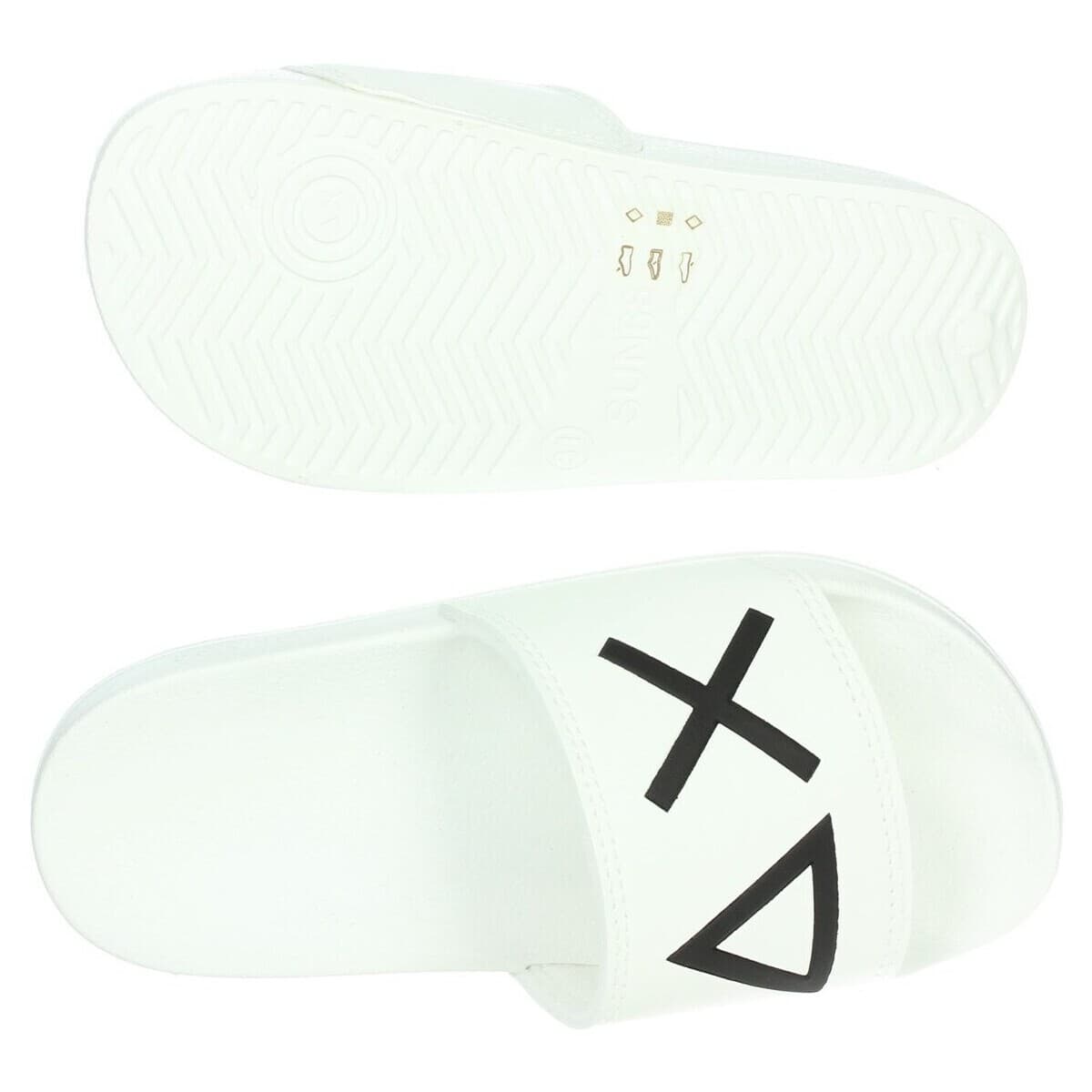 Boys' Flip Flops Sun68 White