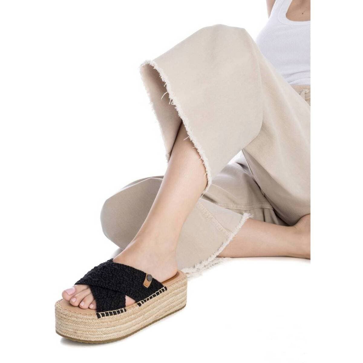 Women's Platforms Refresh Black