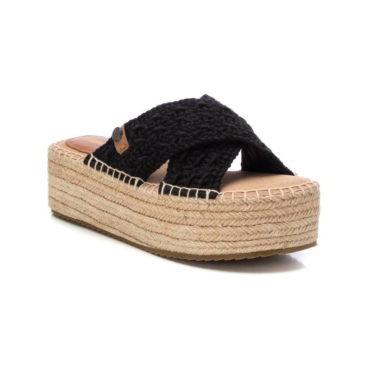 Women's Platforms Refresh Black