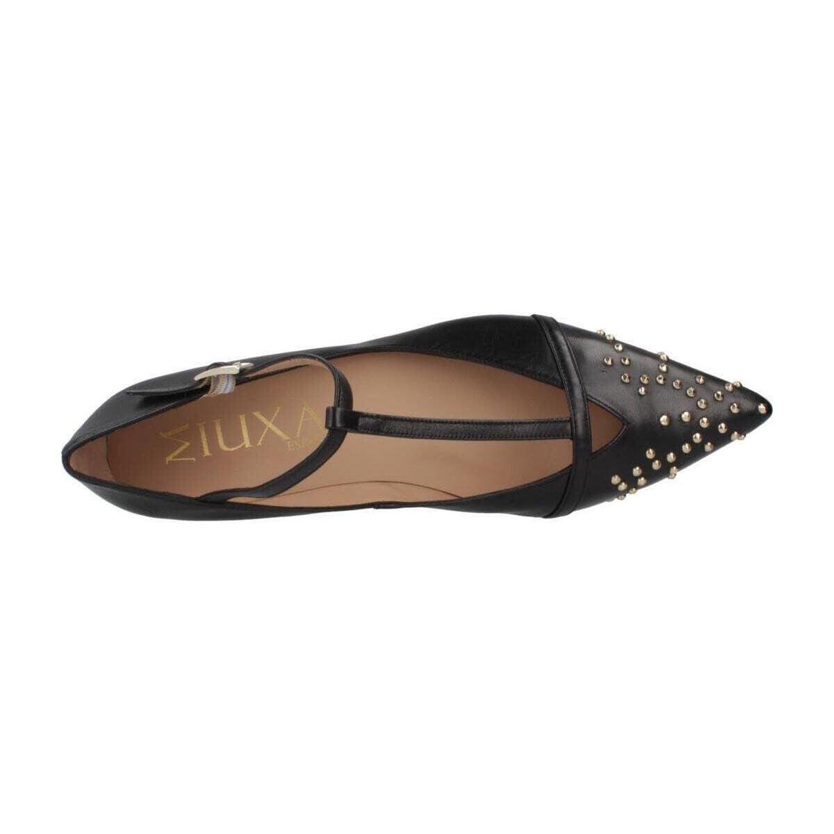 Women's Ballet Flats Miuxa Black