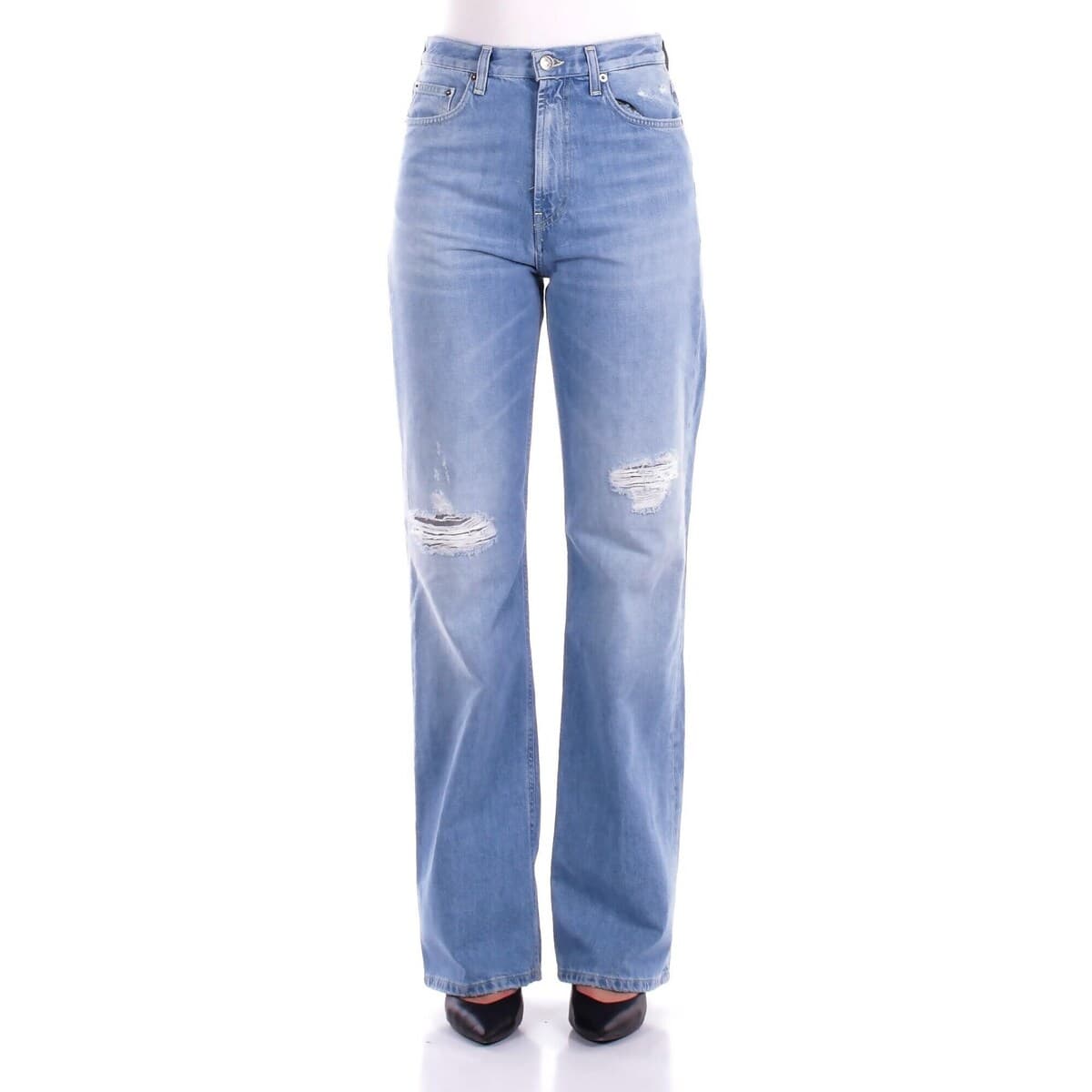 Women's Pants Dondup Blue