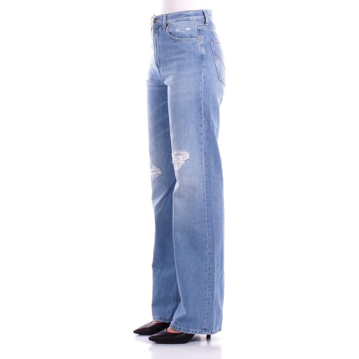 Women's Pants Dondup Blue
