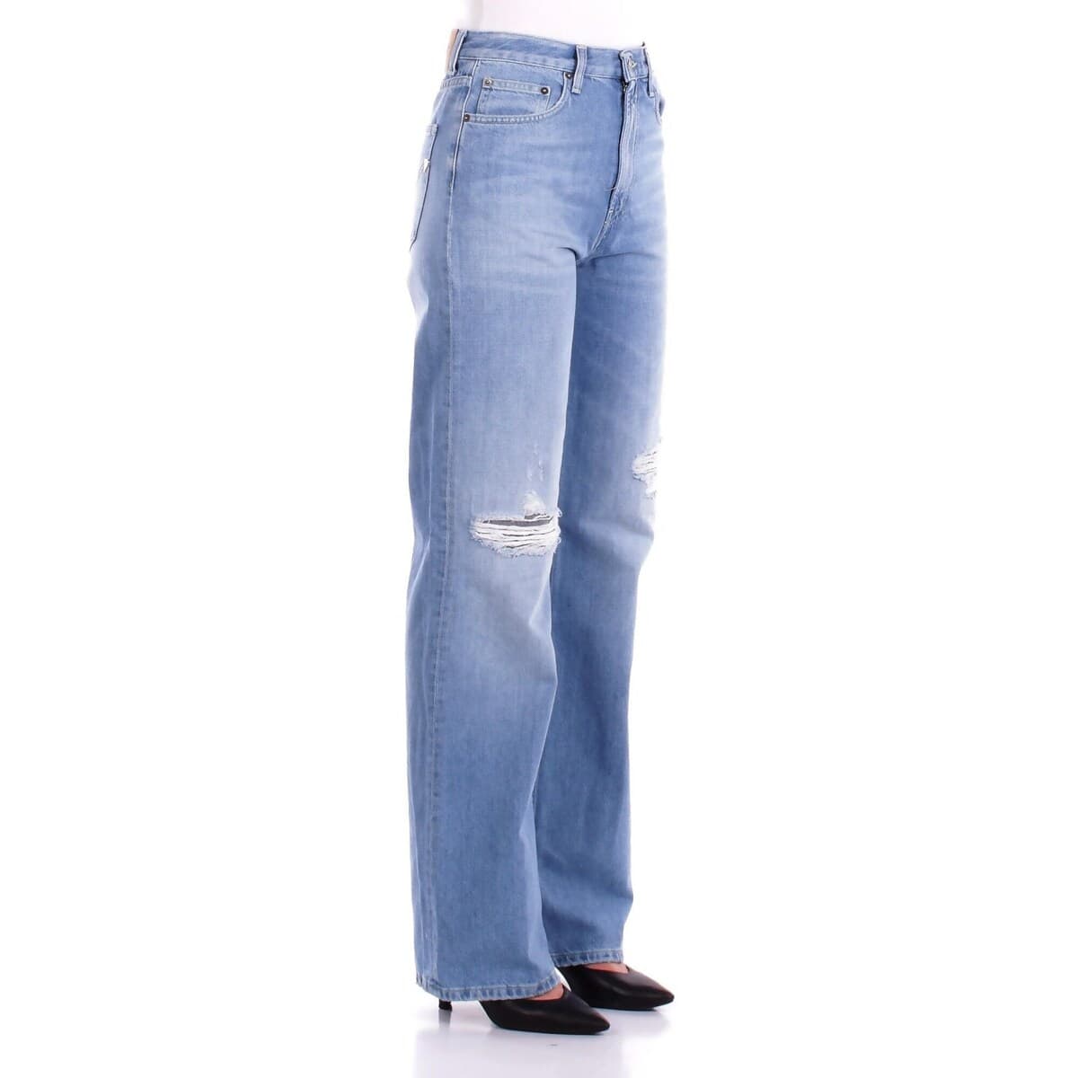 Women's Pants Dondup Blue