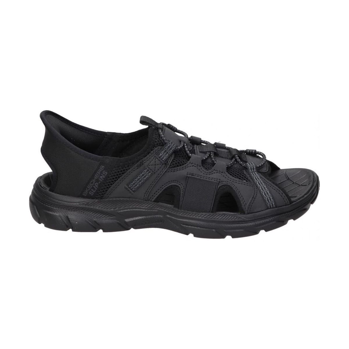 Σανδάλια χωρίς τακούνι Skechers 205181-BLK