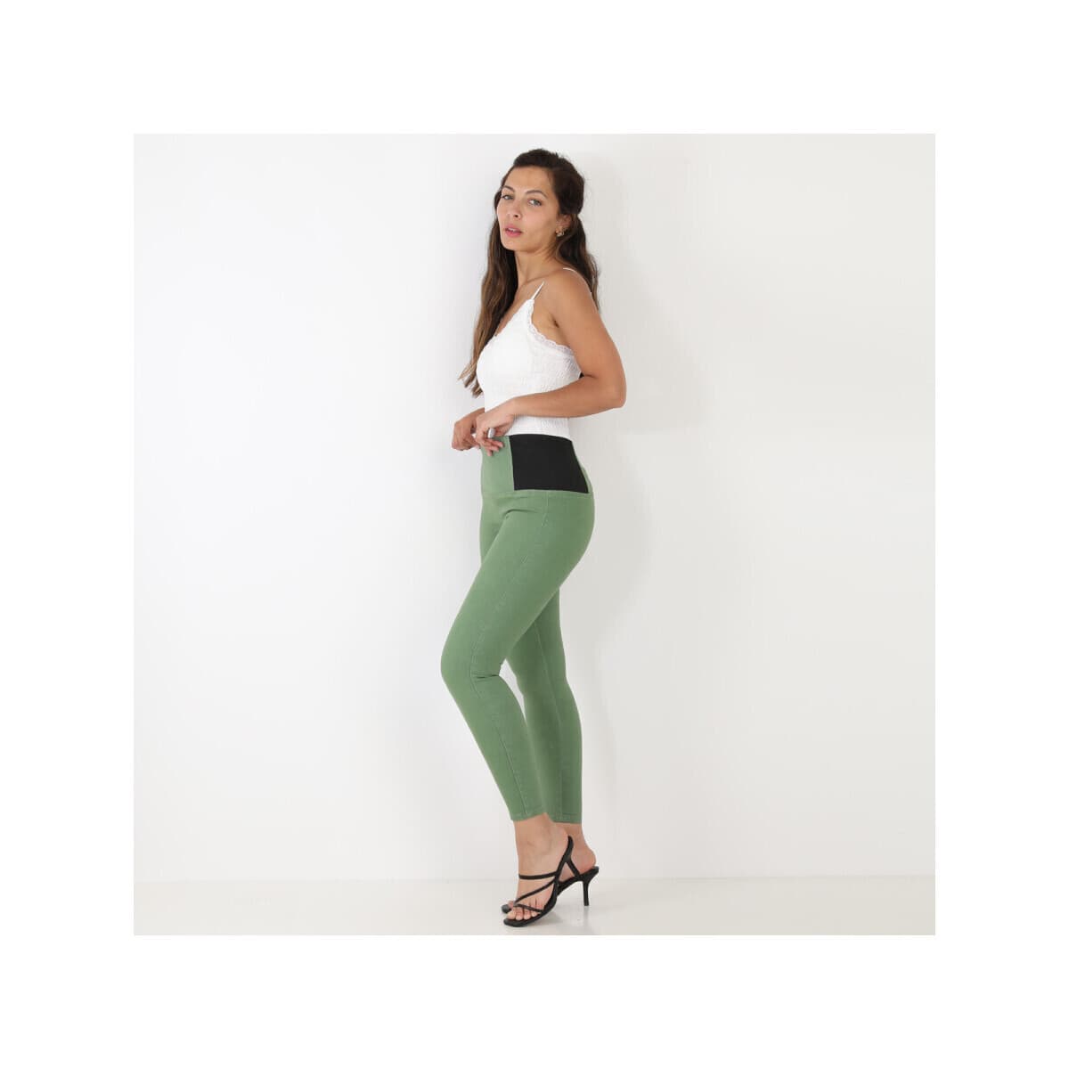 Women's Tights La Modeuse Khaki