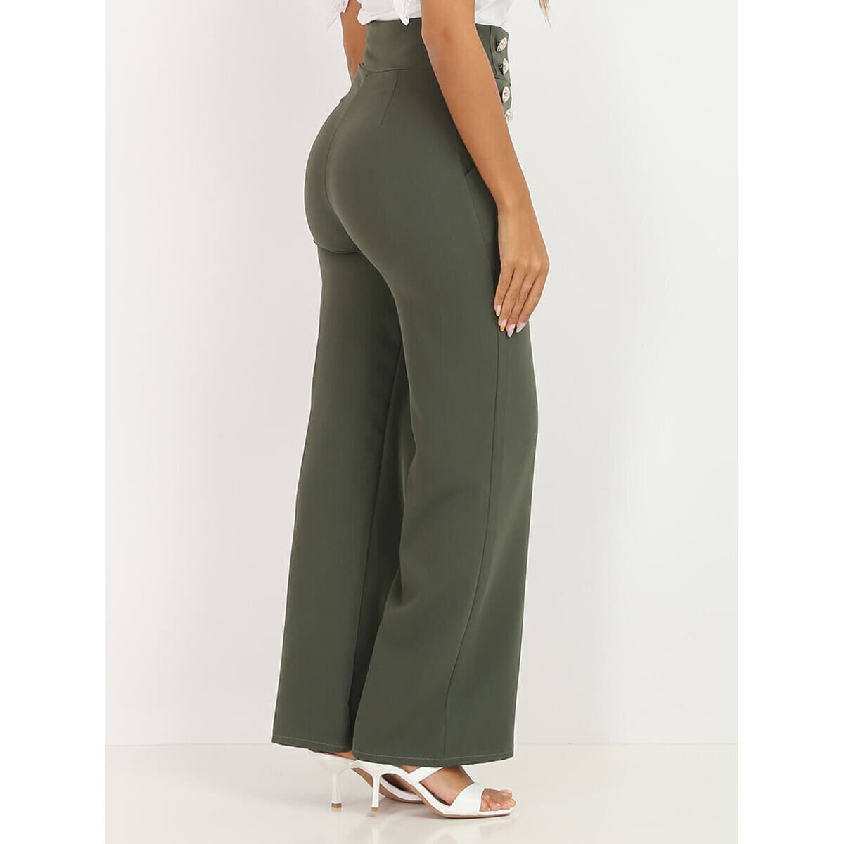 Women's Pants La Modeuse Khaki