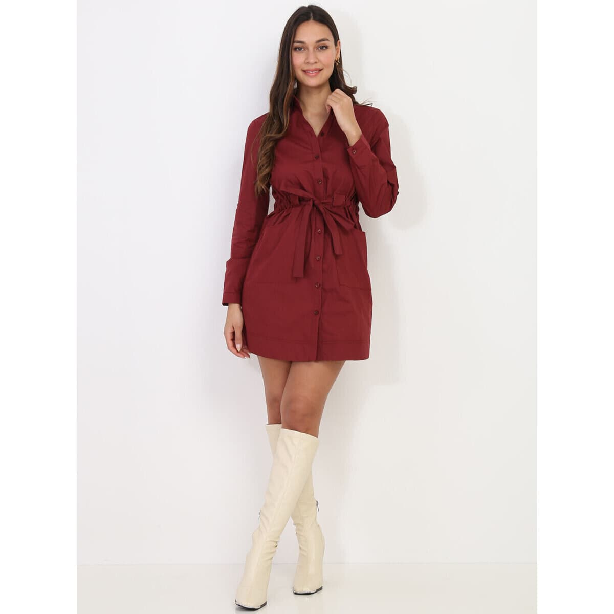 Women's Dresses La Modeuse Bordeaux