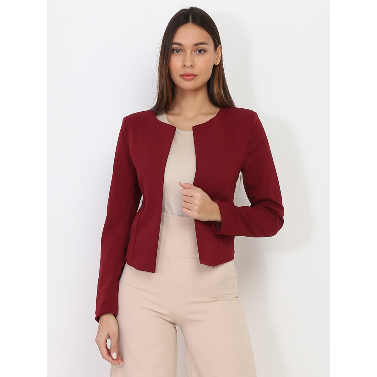 Women's Blazers La Modeuse Bordeaux
