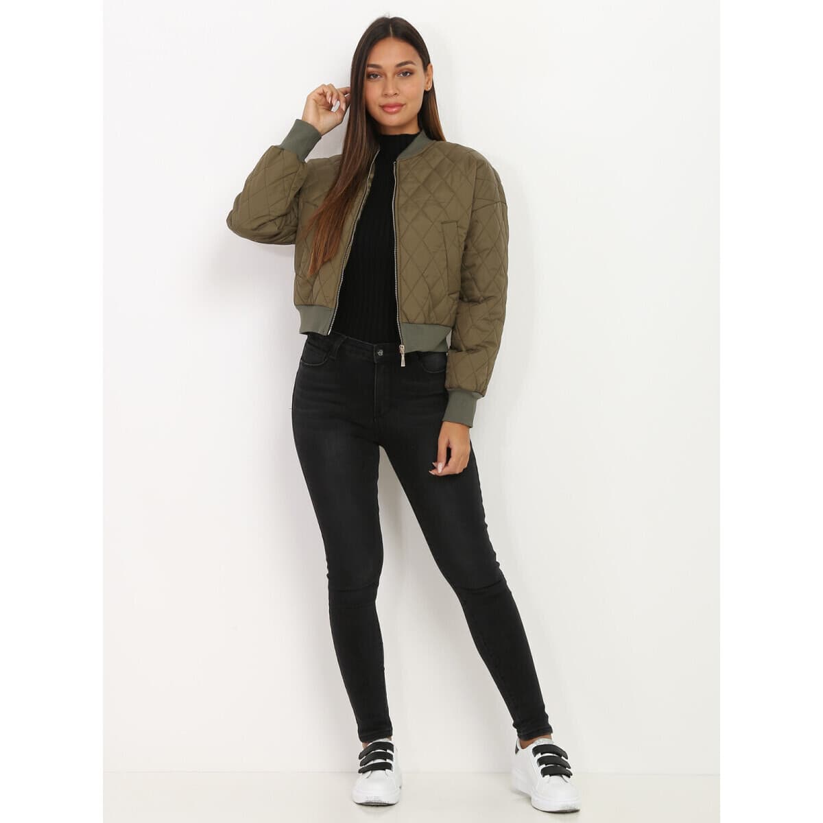 Women's Blazers La Modeuse Khaki