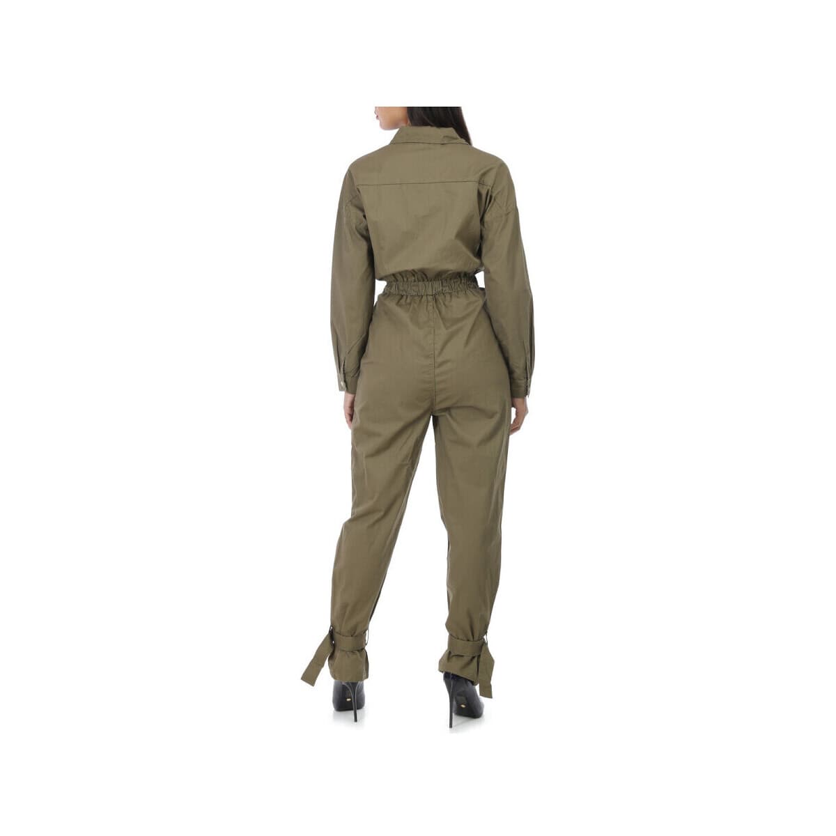 Women's Jumpsuits La Modeuse Khaki