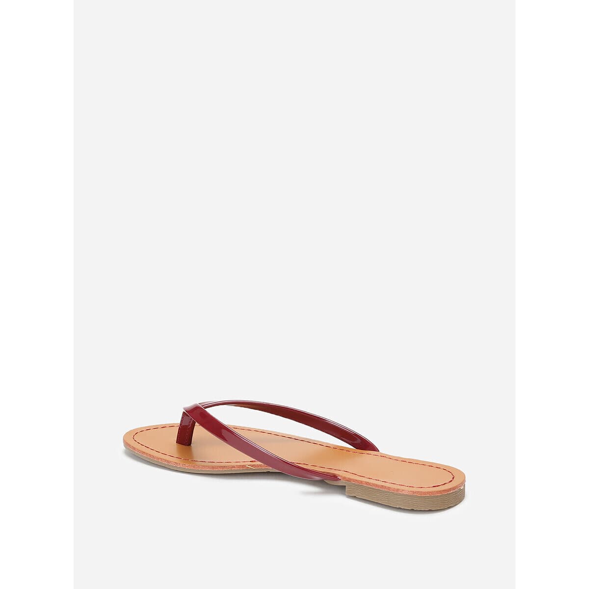 Women's Flip Flops La Modeuse Bordeaux