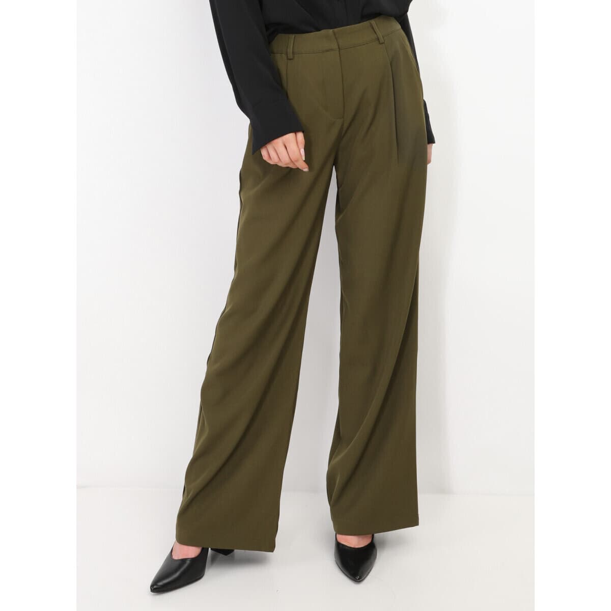 Women's Pants La Modeuse Khaki