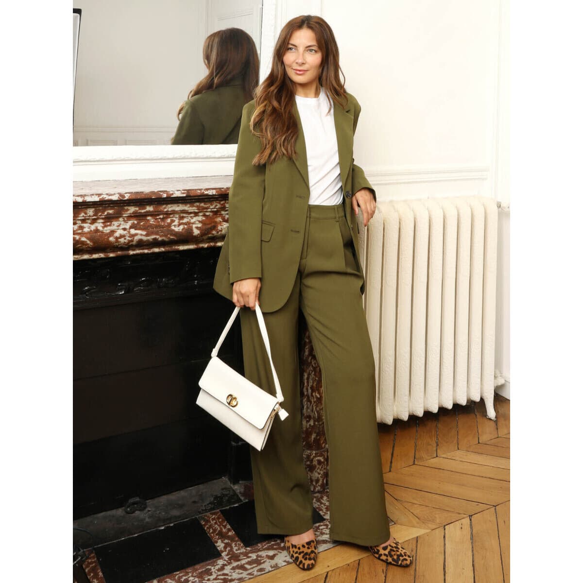 Women's Pants La Modeuse Khaki