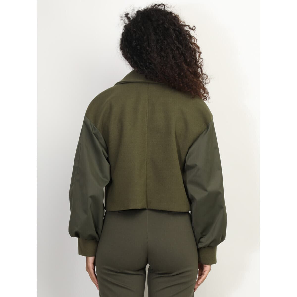 Women's Blazers La Modeuse Khaki