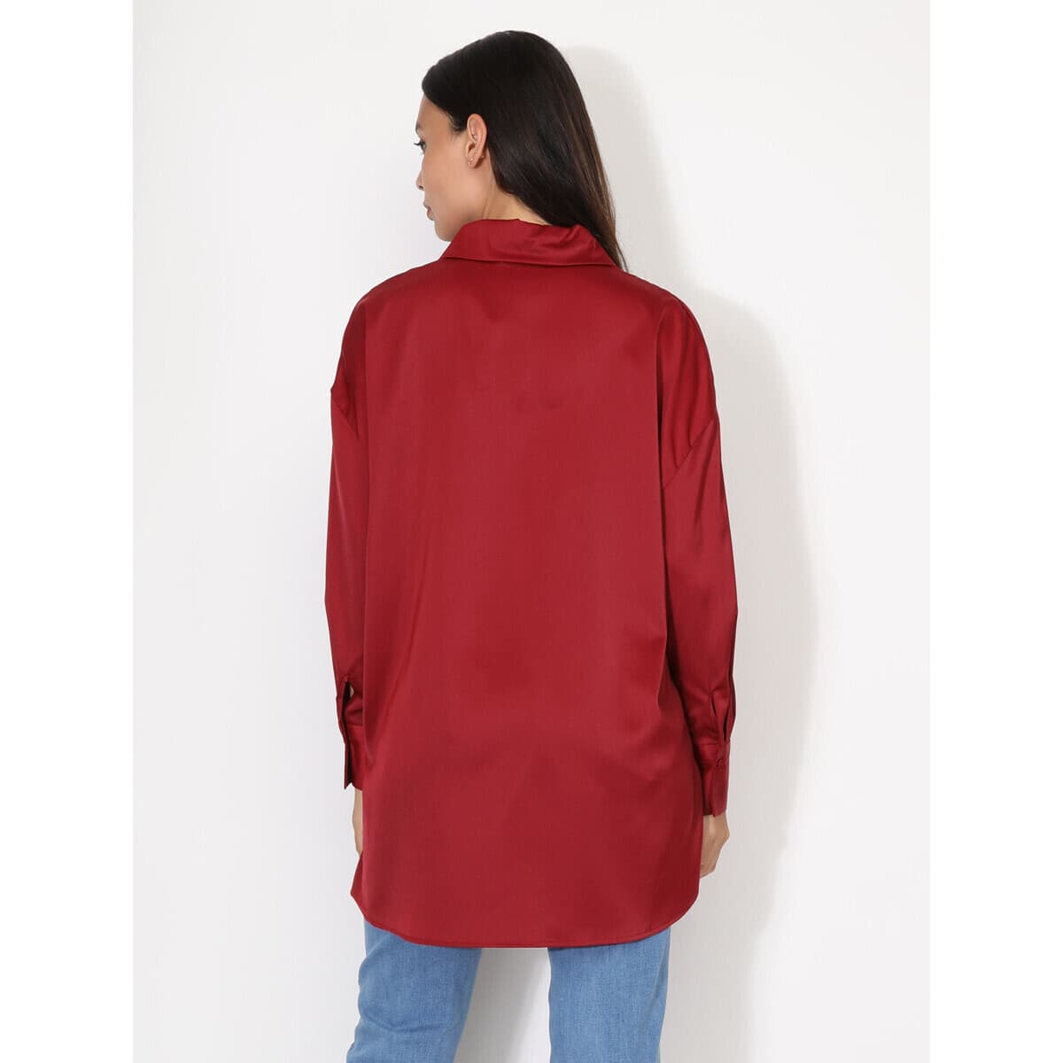 Women's Shirts La Modeuse Bordeaux