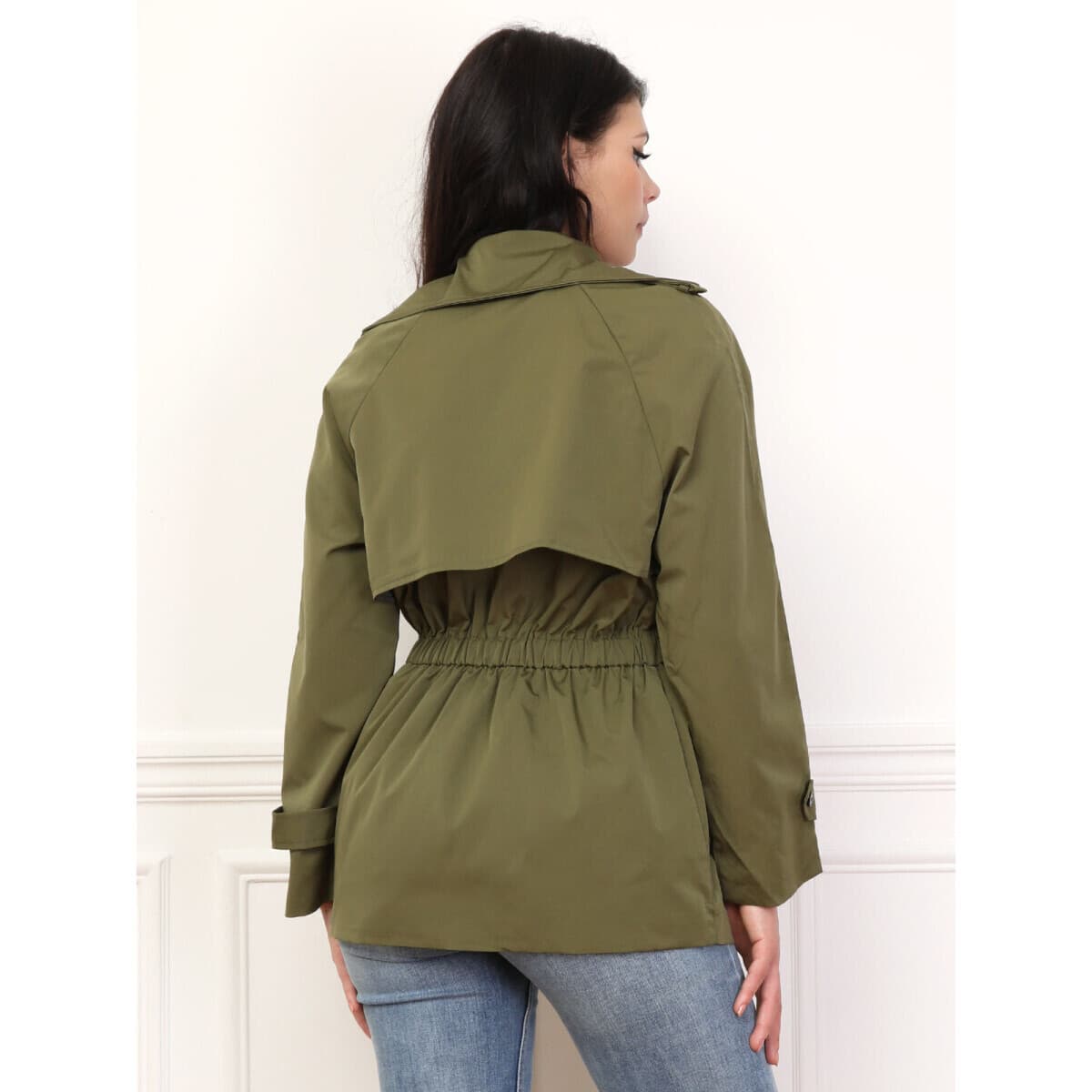 Women's Coats La Modeuse Khaki