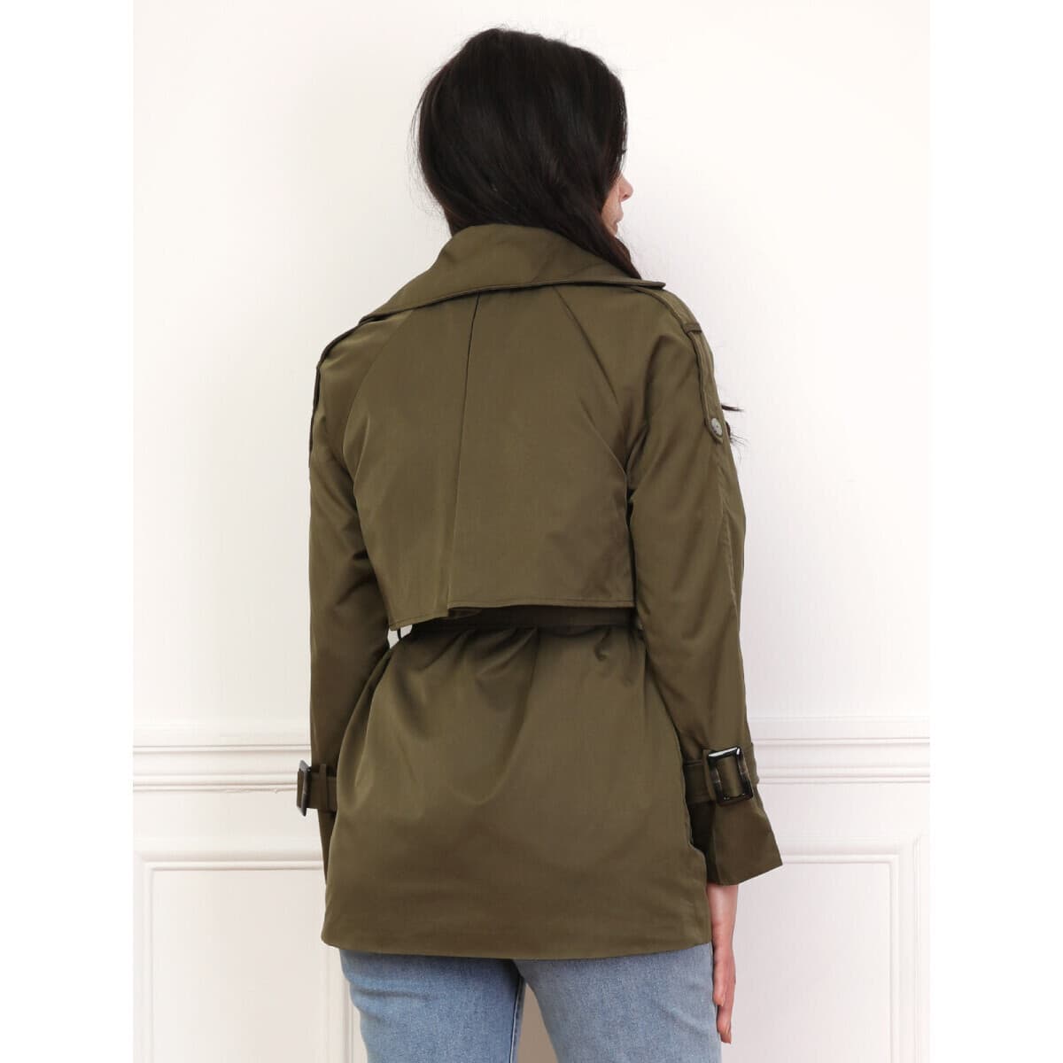 Women's Coats La Modeuse Khaki