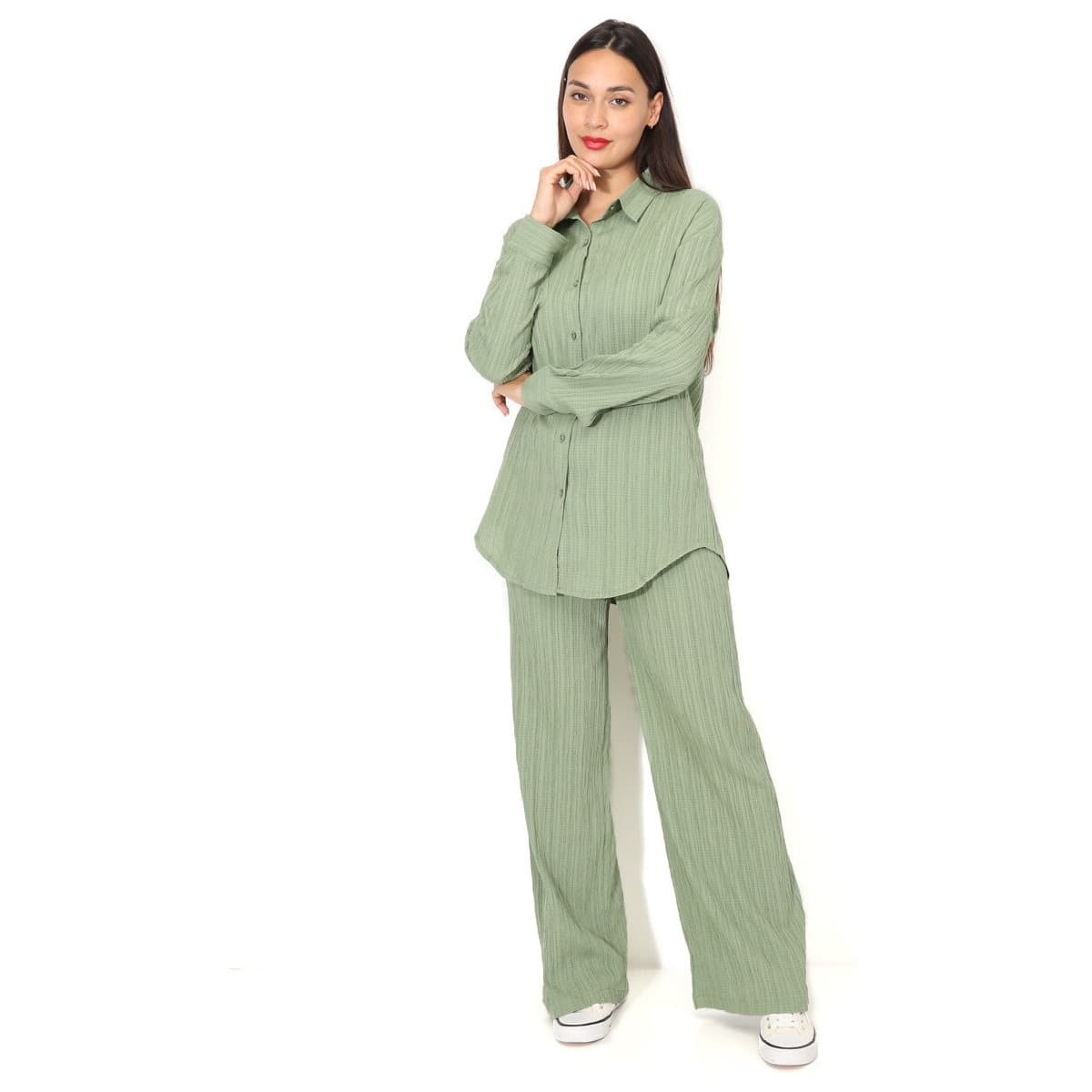 Women's Tracksuits La Modeuse Khaki