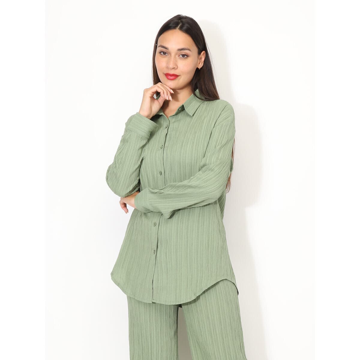 Women's Tracksuits La Modeuse Khaki