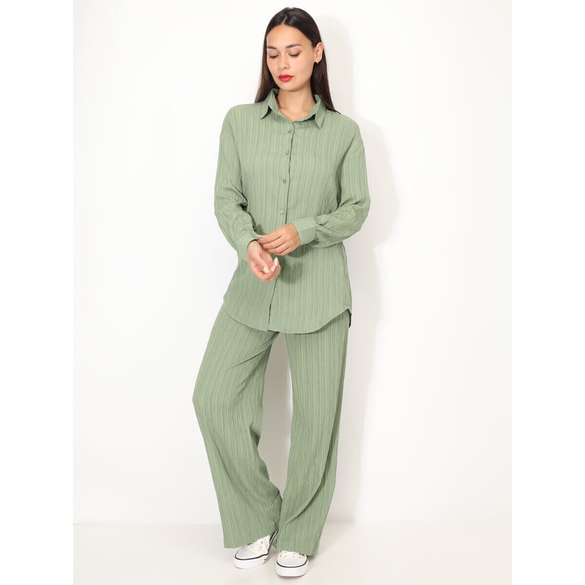 Women's Tracksuits La Modeuse Khaki
