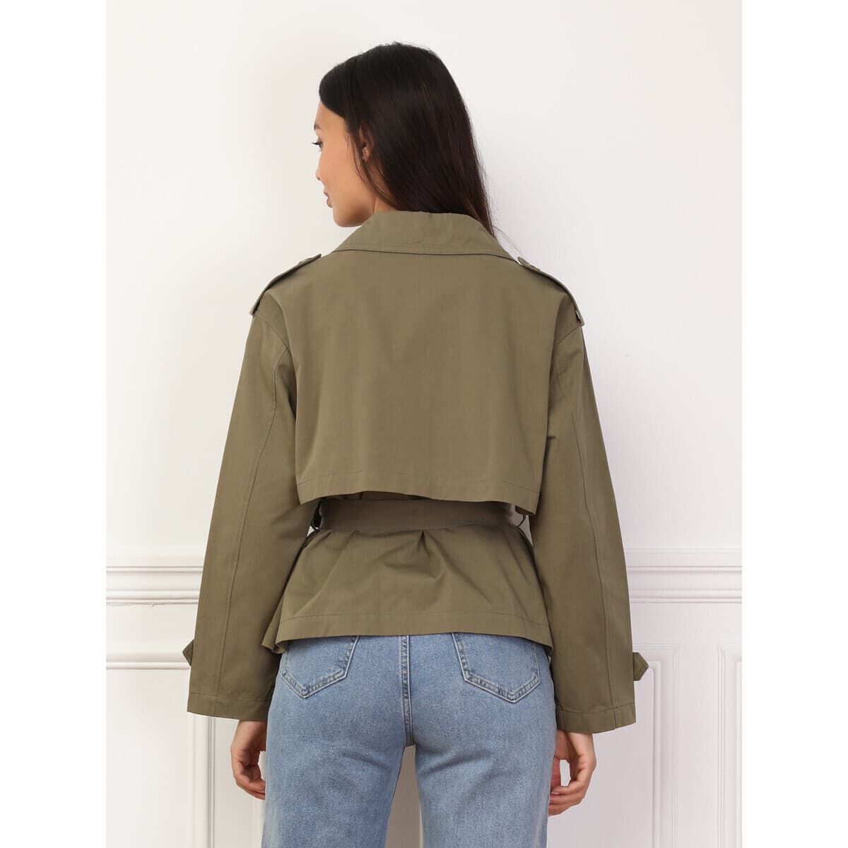 Women's Coats La Modeuse Khaki