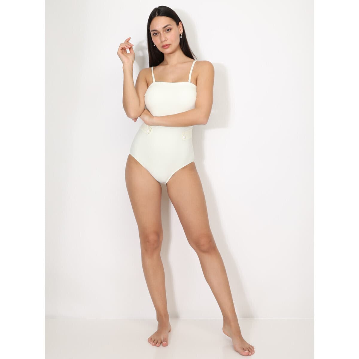 Women's Swimwear La Modeuse Beige