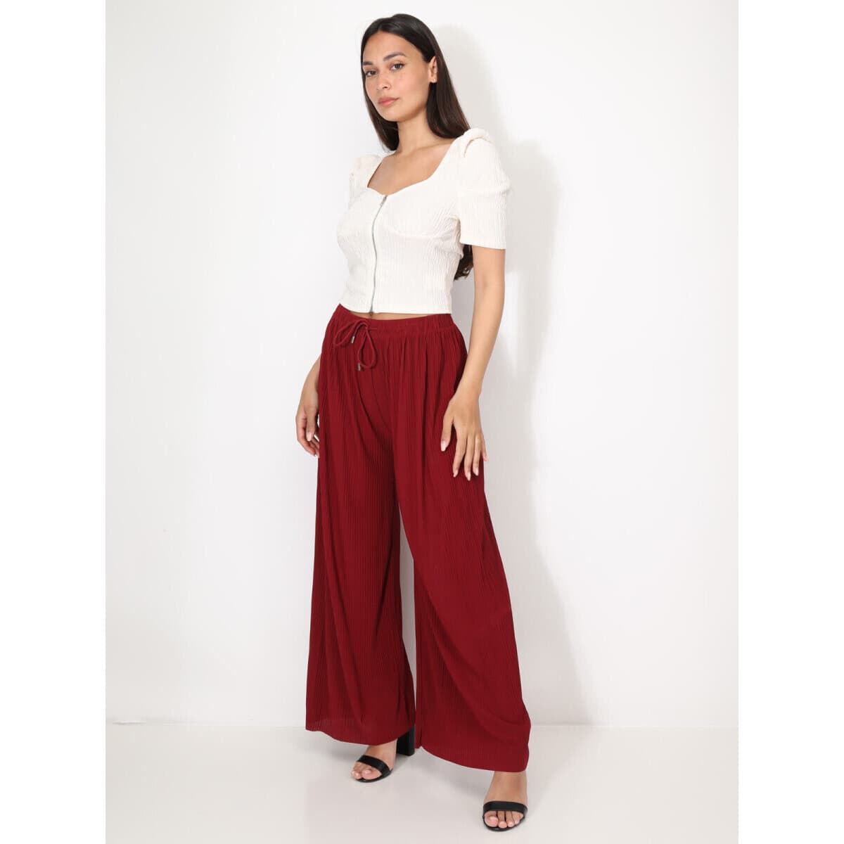 Women's Pants La Modeuse Bordeaux