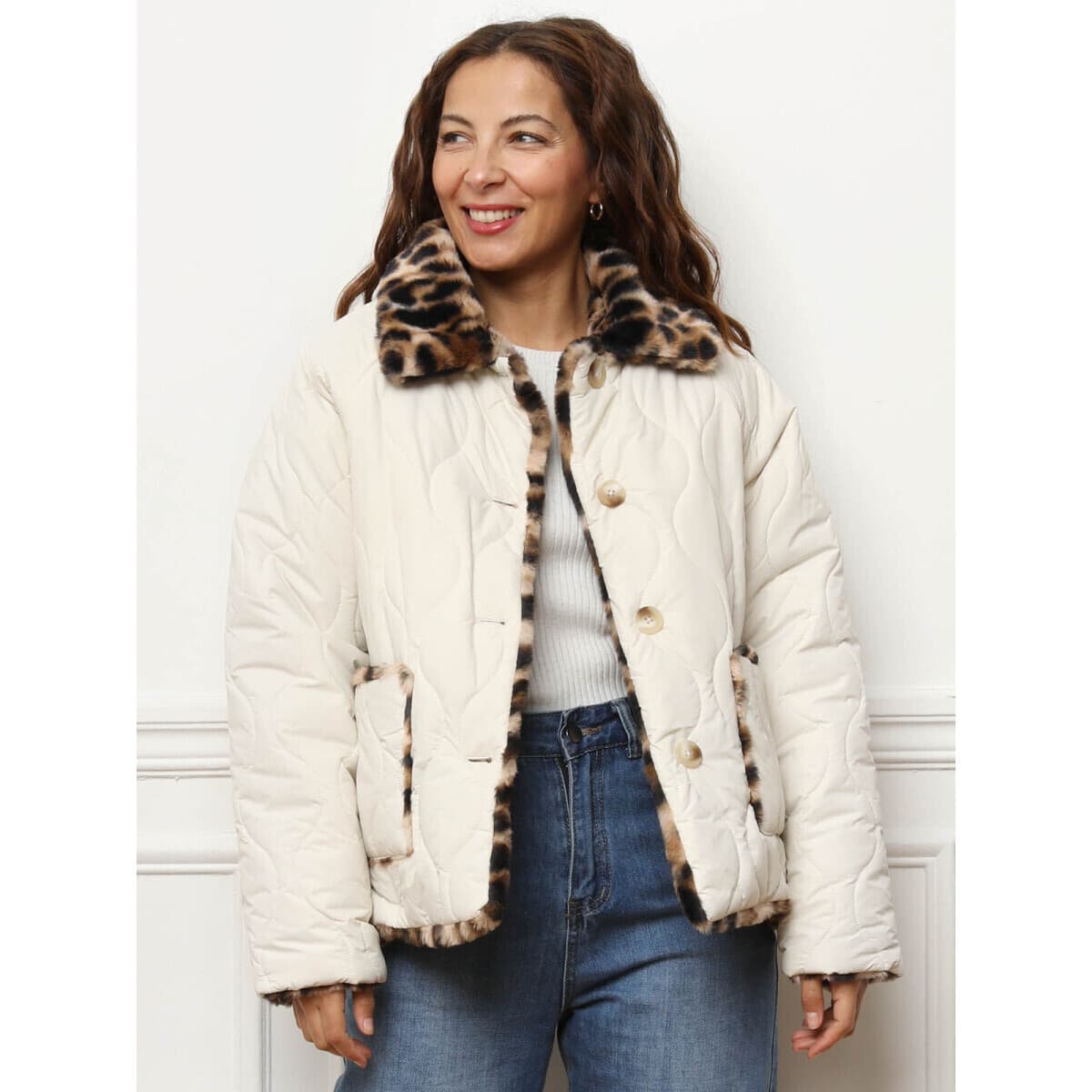 Women's Coats La Modeuse Pink