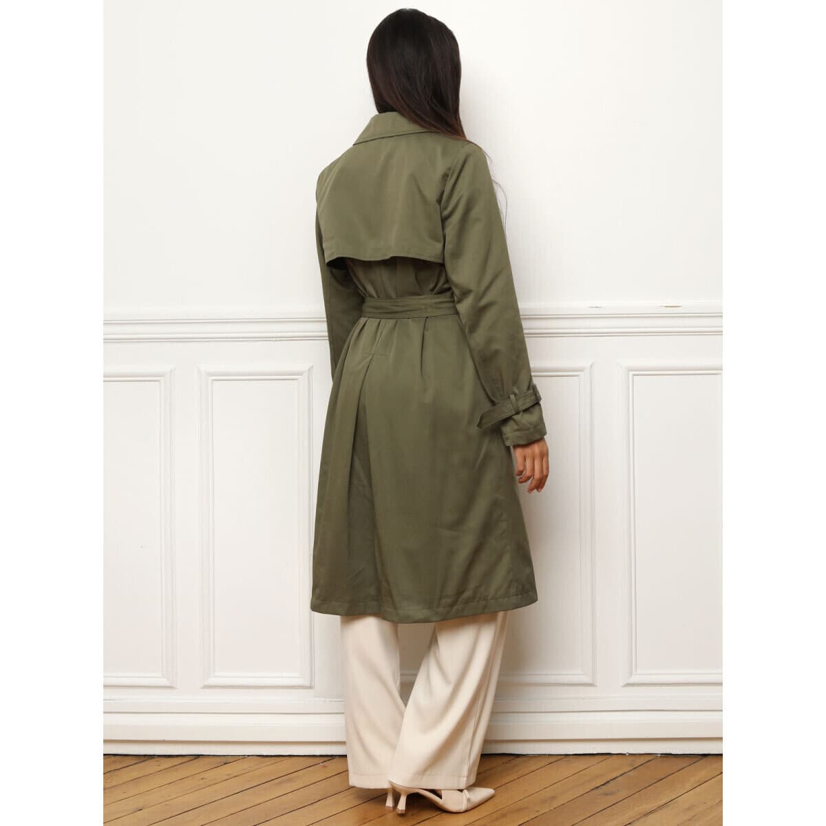 Women's Coats La Modeuse Khaki