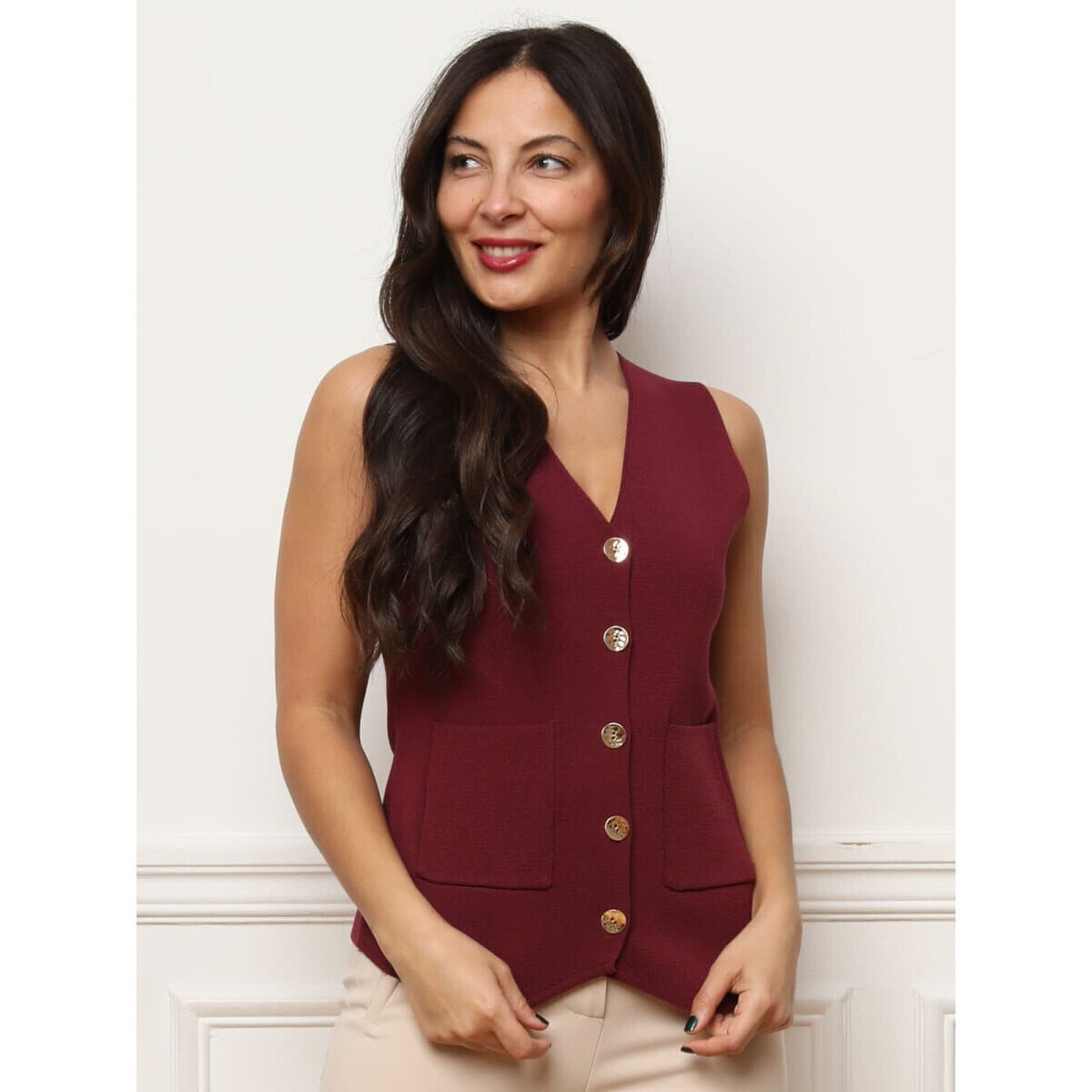 Women's Blazers La Modeuse Bordeaux