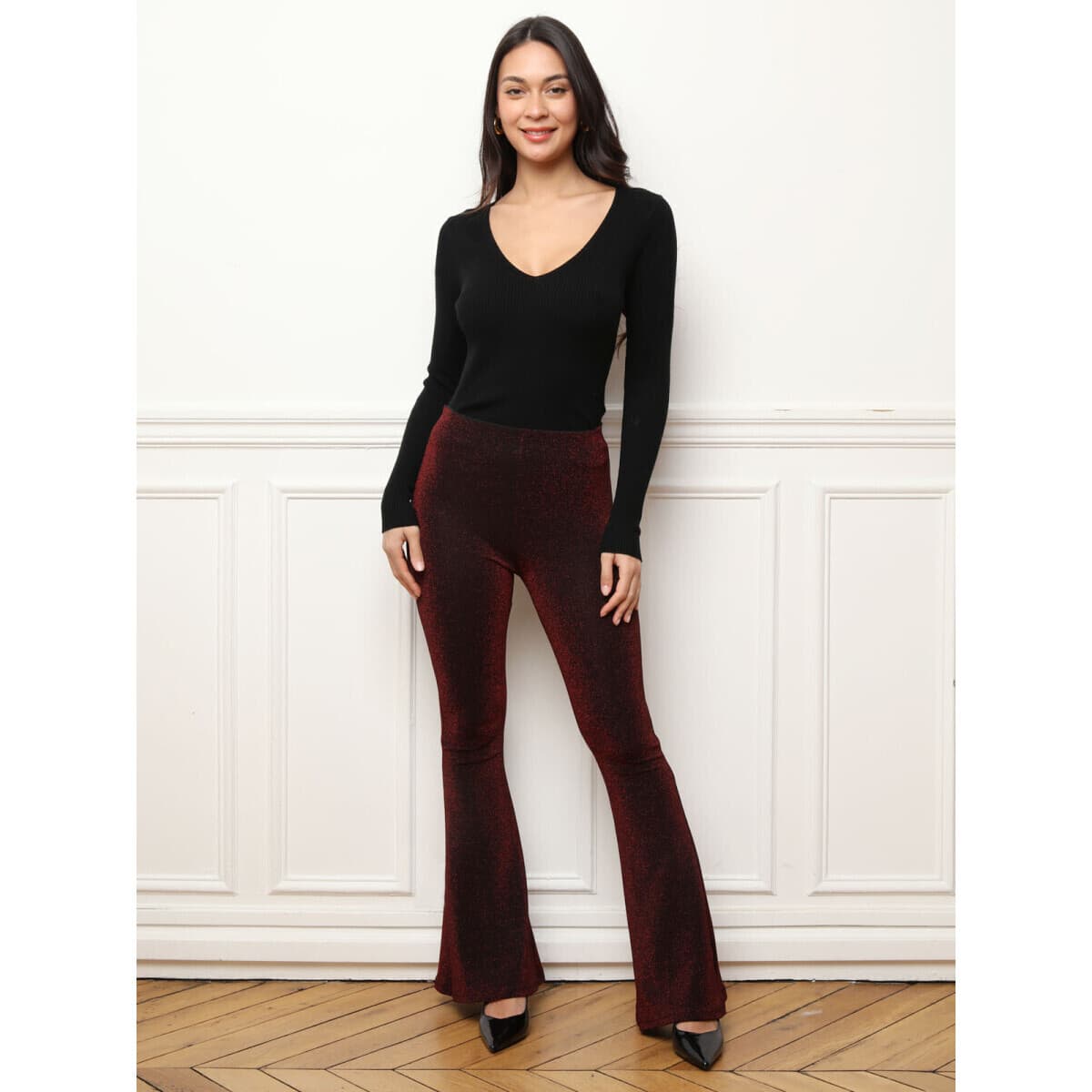 Women's Pants La Modeuse Bordeaux