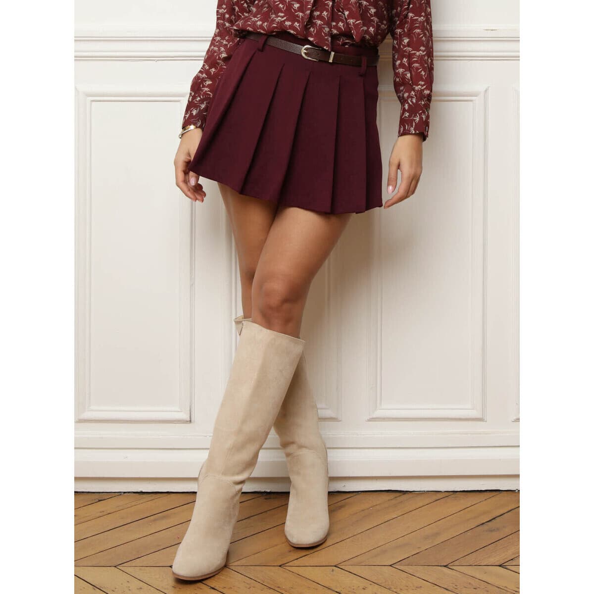 Women's Shorts La Modeuse Bordeaux