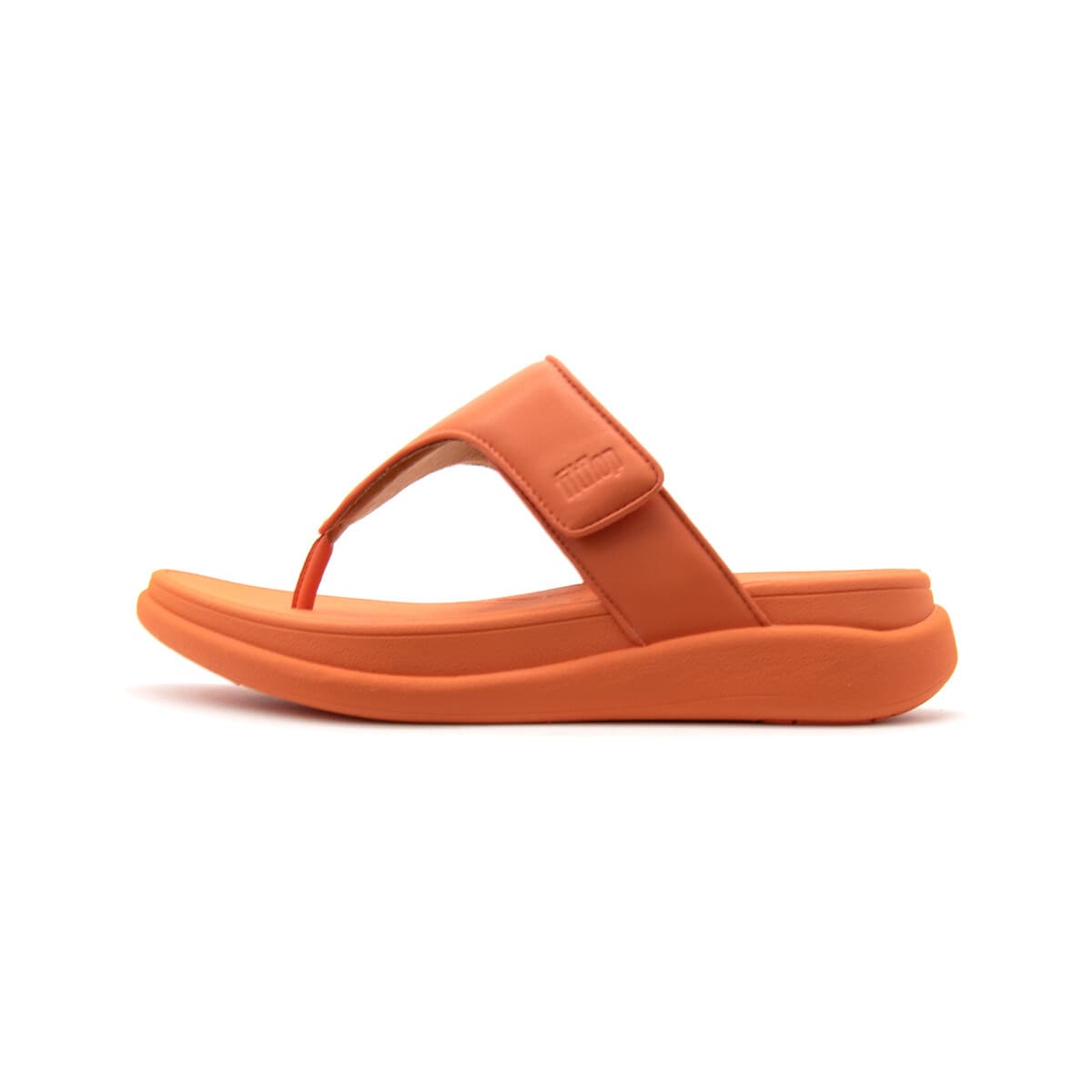Σανδάλια με πλατφόρμα FitFlop F-MODE GO TOE POST SANDALS WOMEN