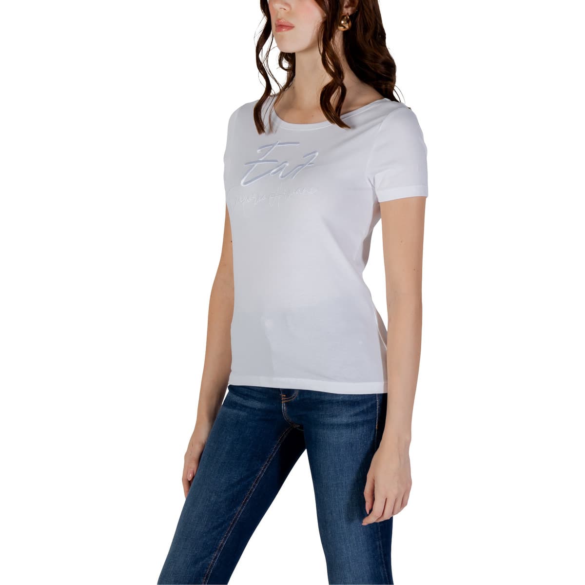 Women's T-Shirts EA7 White