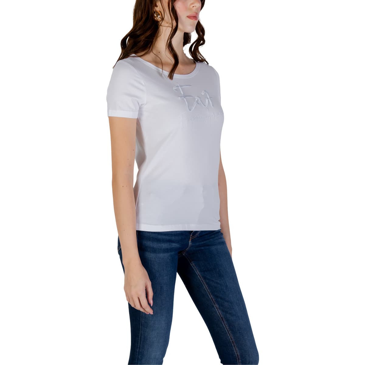 Women's T-Shirts EA7 White