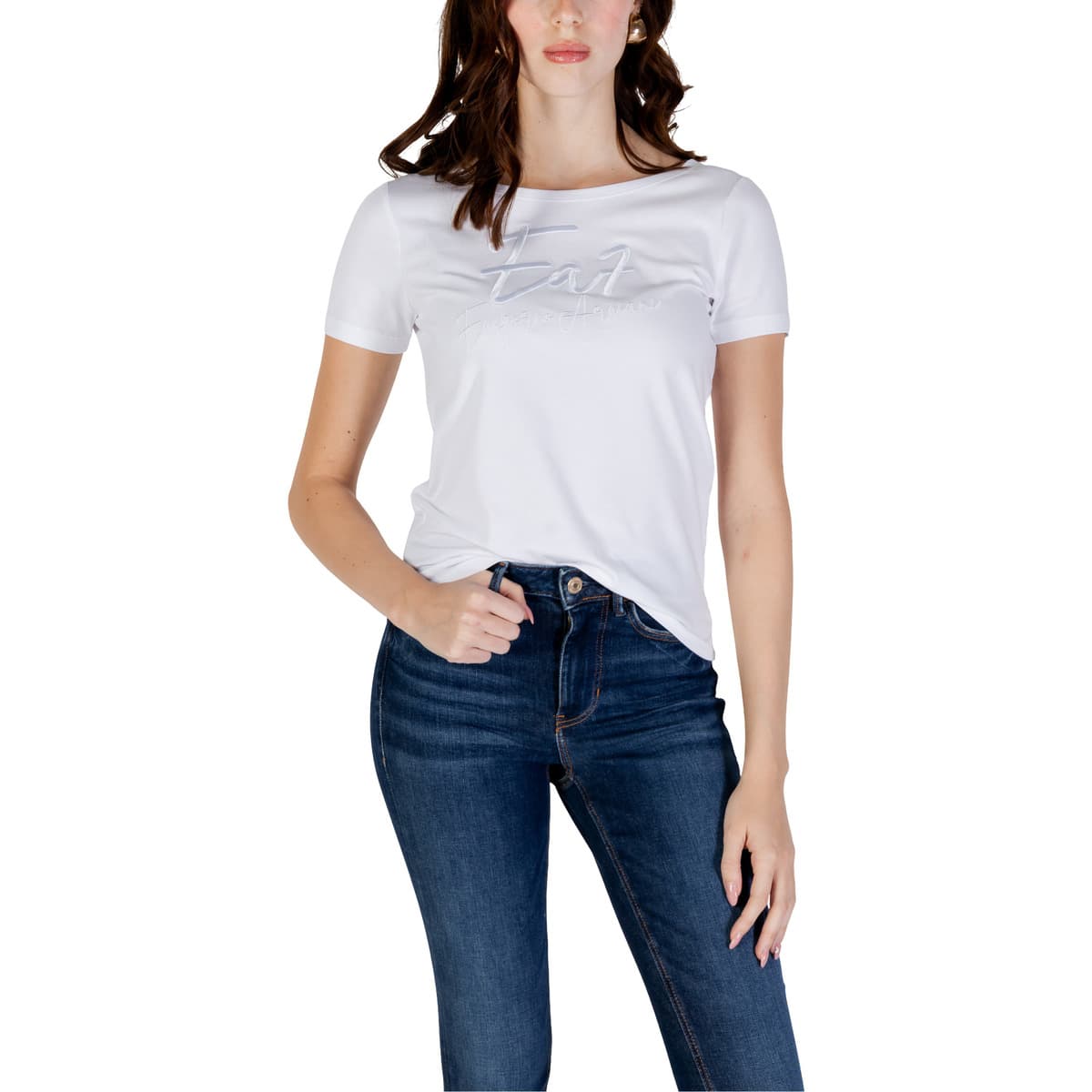 Women's T-Shirts EA7 White