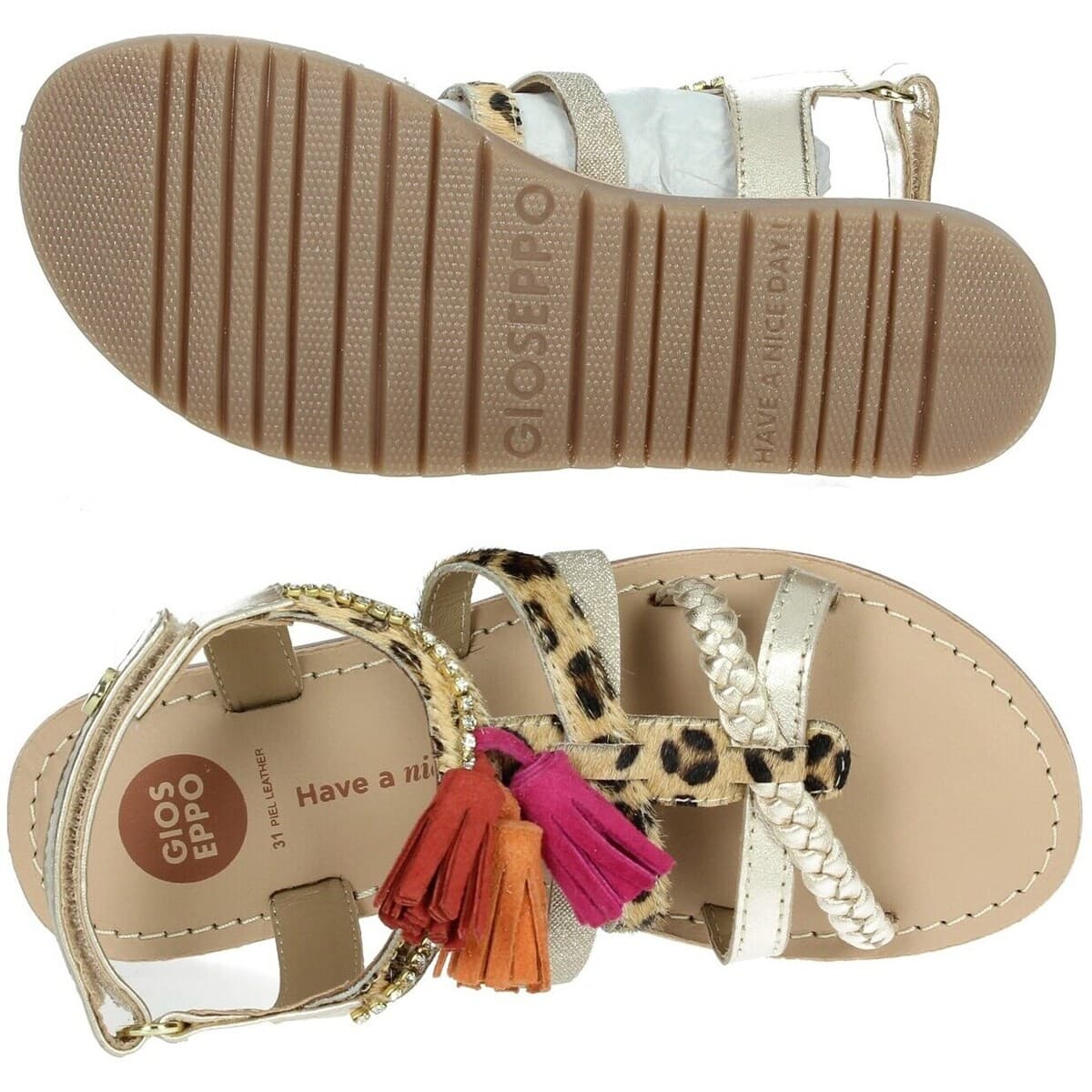 Girls' Sandals Gioseppo Gold