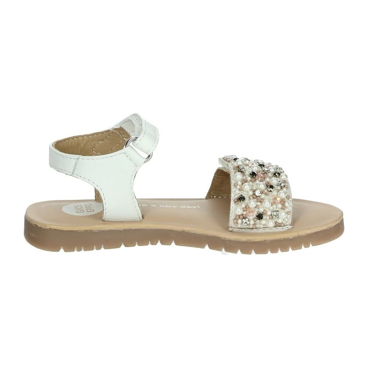 Girls' Sandals Gioseppo White