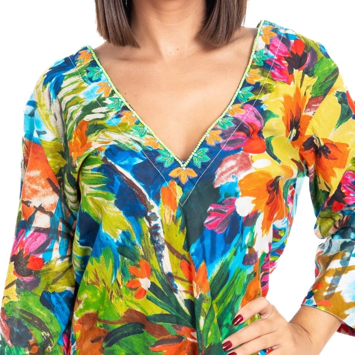 Women's Dresses Isla Bonita By Sigris Multicolor