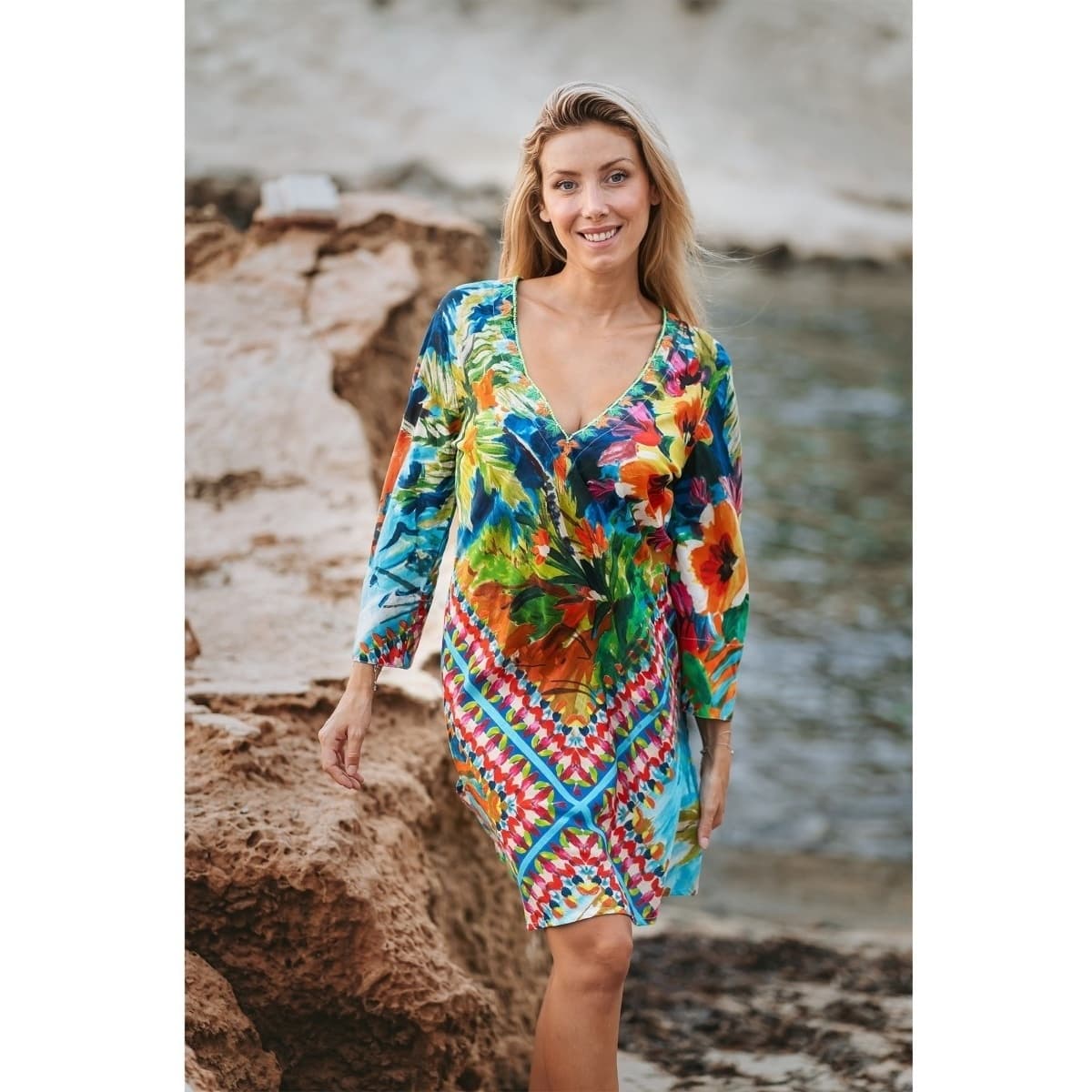 Women's Dresses Isla Bonita By Sigris Multicolor