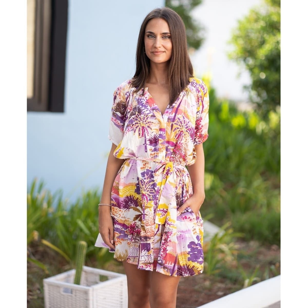 Women's Dresses Isla Bonita By Sigris Purple