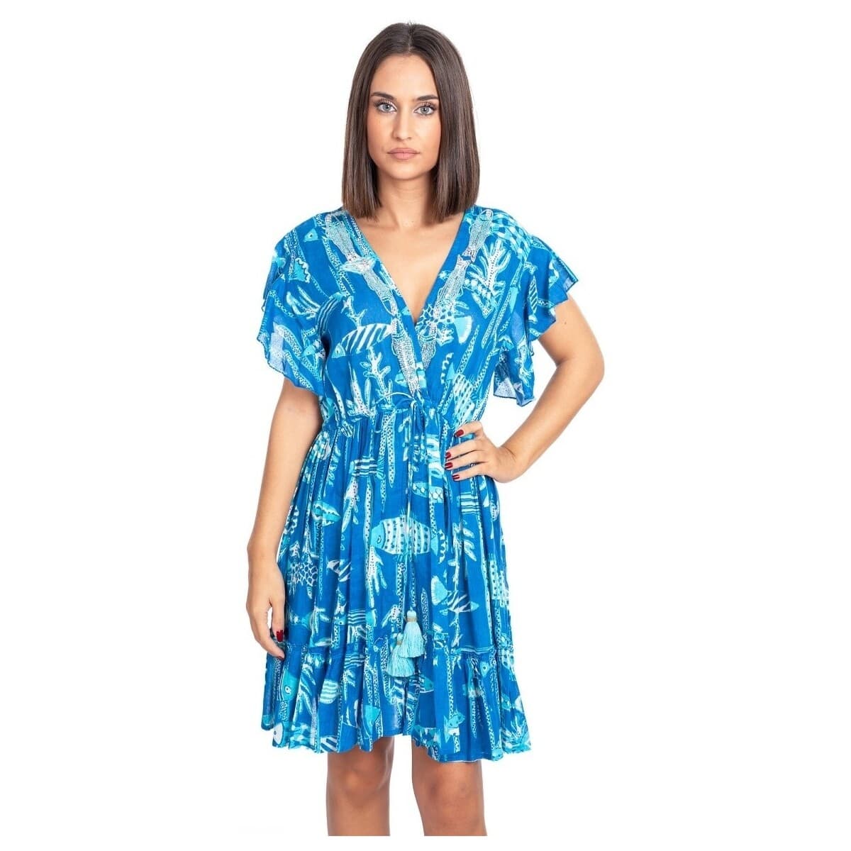 Women's Dresses Isla Bonita By Sigris Blue