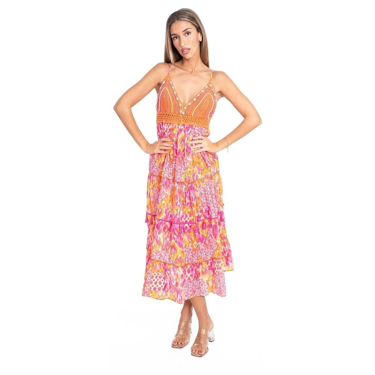 Women's Dresses Isla Bonita By Sigris Orange